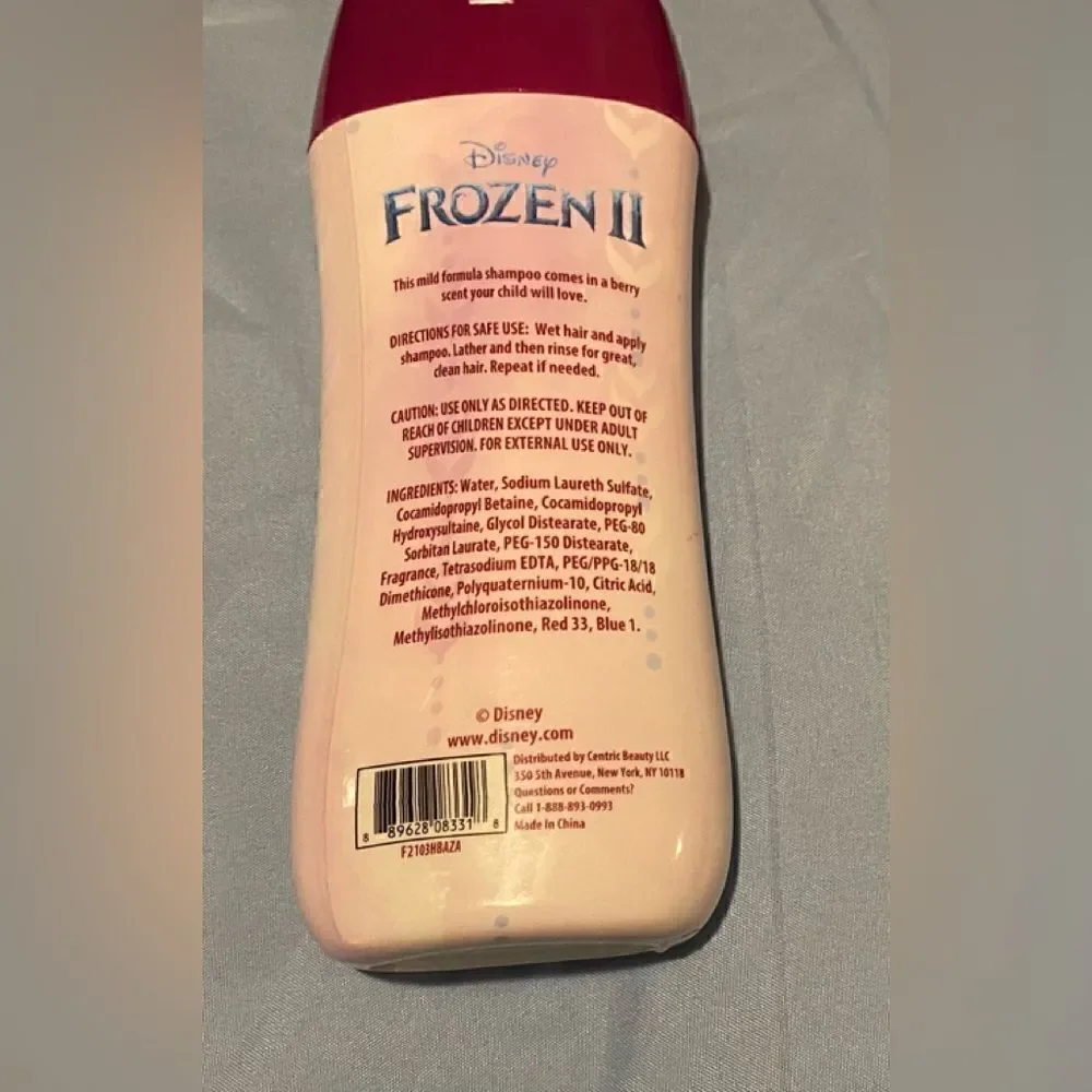 🛍kid’s Disney Frozen ll Frosted Berry Scented Shampoo pack of 2 8 FL.OZ.(236ml)